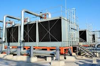 Chiller cooling tower